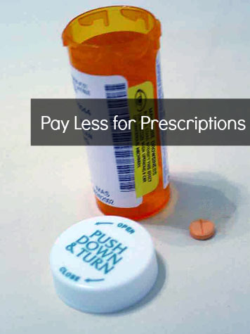 Pay less for prescriptions